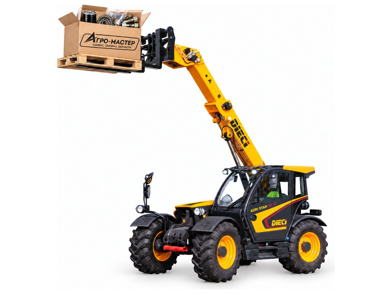 Телескопический погрузчик Dieci Agri Star 38.10 GD