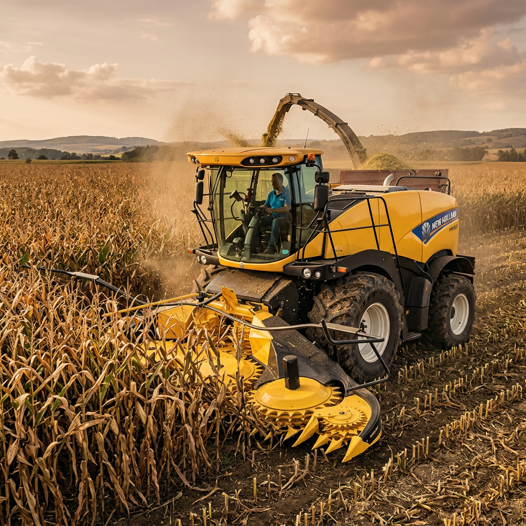 Комбайн кормоуборочный NEW HOLLAND FR650