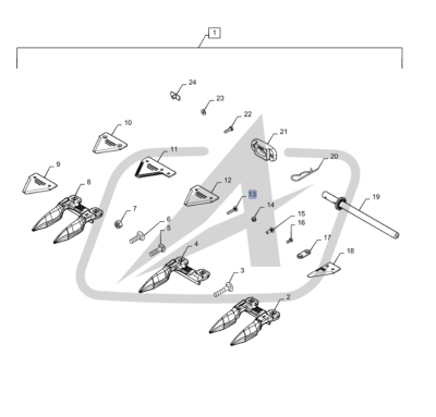 З/части CNHi (СиЭнЭйч)