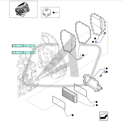З/части CNHi (СиЭнЭйч)