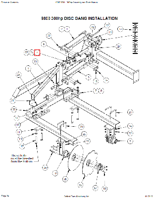 Гидроцилиндр 3 1/2" x 8" HS3508DC-KIT (10019165) Уценка