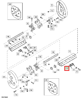 Пружинный зуб FH304576