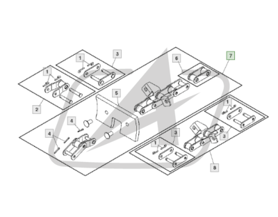 З/части JOHN DEERE (Джон Дир)