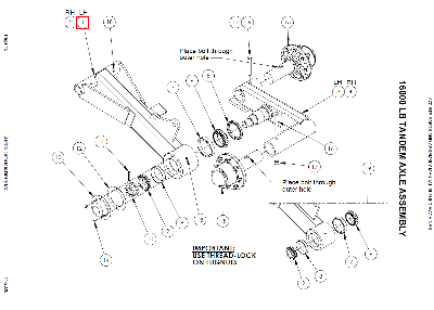 Стойка балансира C00031L-KIT (10007812)