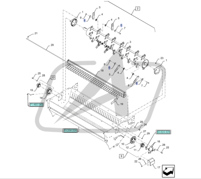 З/части CNHi (СиЭнЭйч)