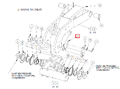 Палец 2"х 11 1/8" GP320111F