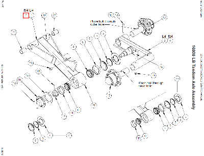 Стойка балансира C00031R-KIT (10007814)