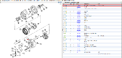 Генератор 125849A1GV CNHi