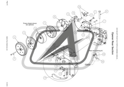 Комплект из нейлоновых втулок T00503 (10031272) (A60018+R0030)