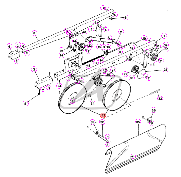 З/части MACDON (МакДон)