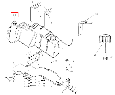 З/части YTO (Йота)