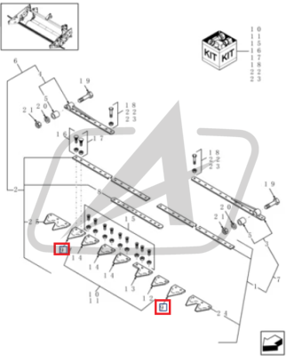 З/части CNHi (СиЭнЭйч)