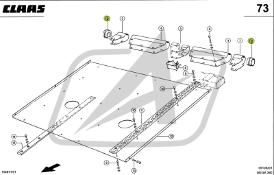 З/части CLAAS (Клаас)