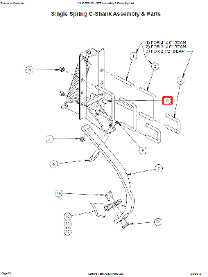 Болт с круглой головкой 5/8"х2" BC1020H AGRO-LIDER