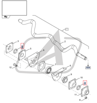 З/части CNHi (СиЭнЭйч)
