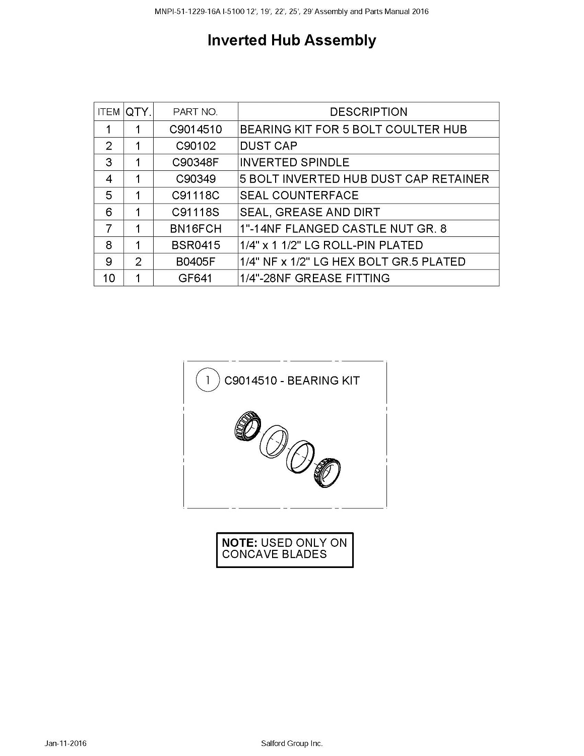 Болт с шестигранной головкой B0405F (10006926)