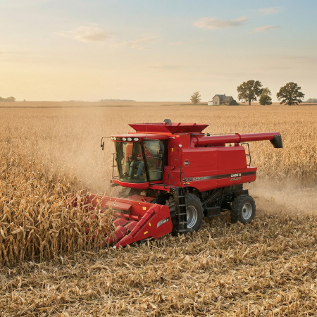 Комбайн самоходный CASE серия 4000 – CASE IH