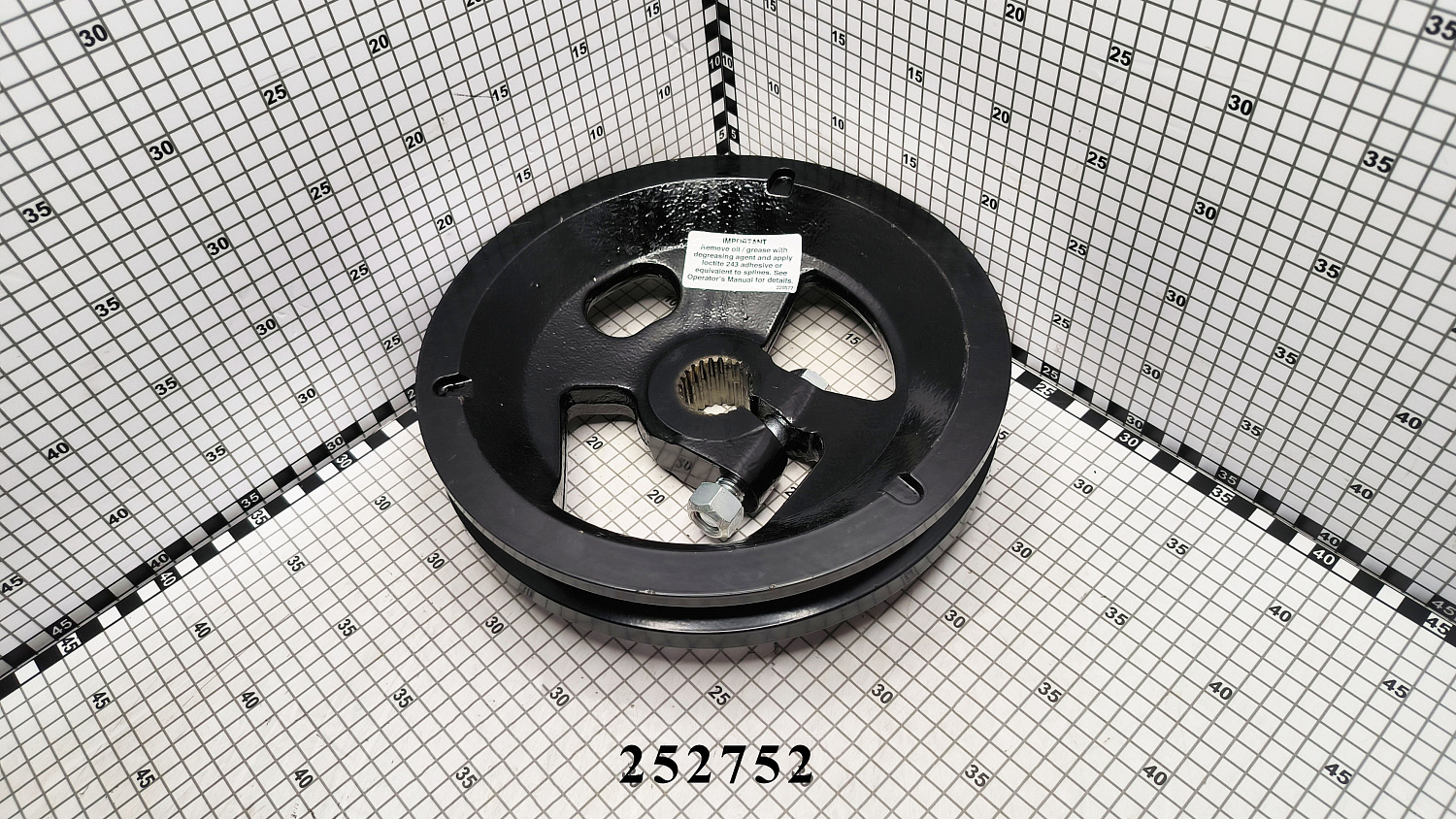Шкив 252752 (47832) (174981)