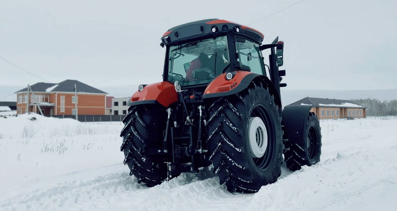 Первый тест-драйв трактора McCormick X7.6 P6-Drive в Сибири