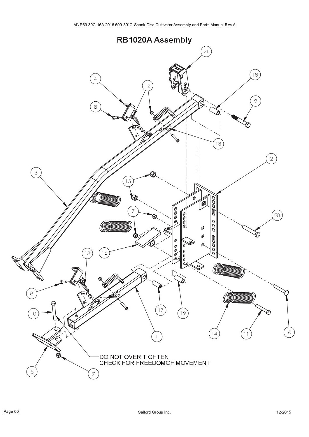 Болт шестигранный 1/2"х4" B0840 (10007049)