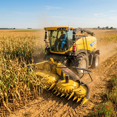 Комбайн кормоуборочный NEW HOLLAND FR650 – NEW HOLLAND