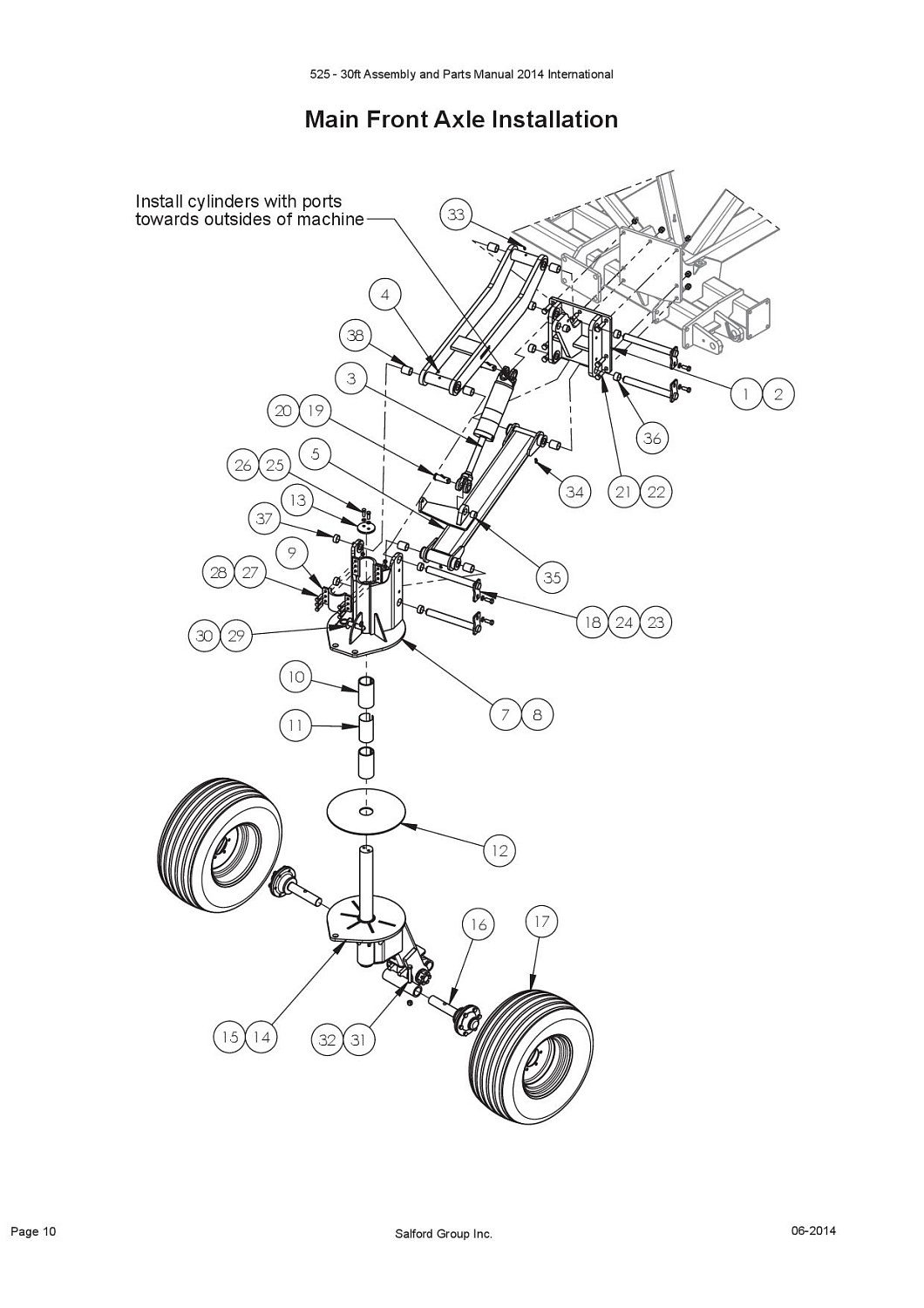Болт шестигранный 5/8"х4" B1040 (10007094)