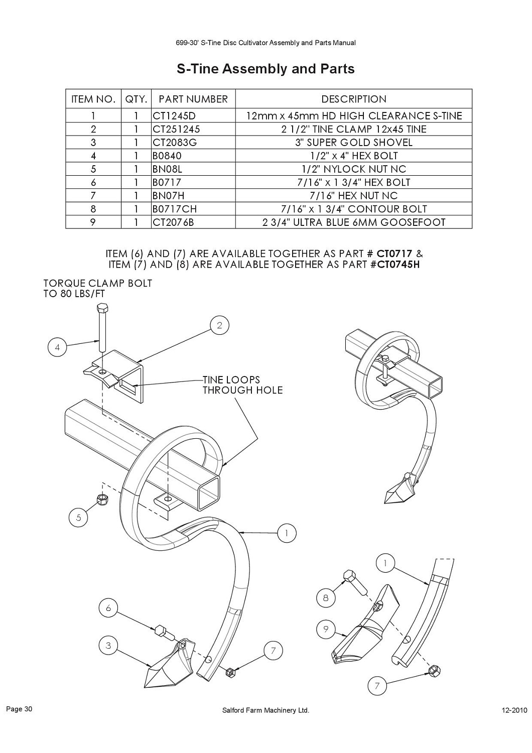 Стойка CT1245D (10010551)