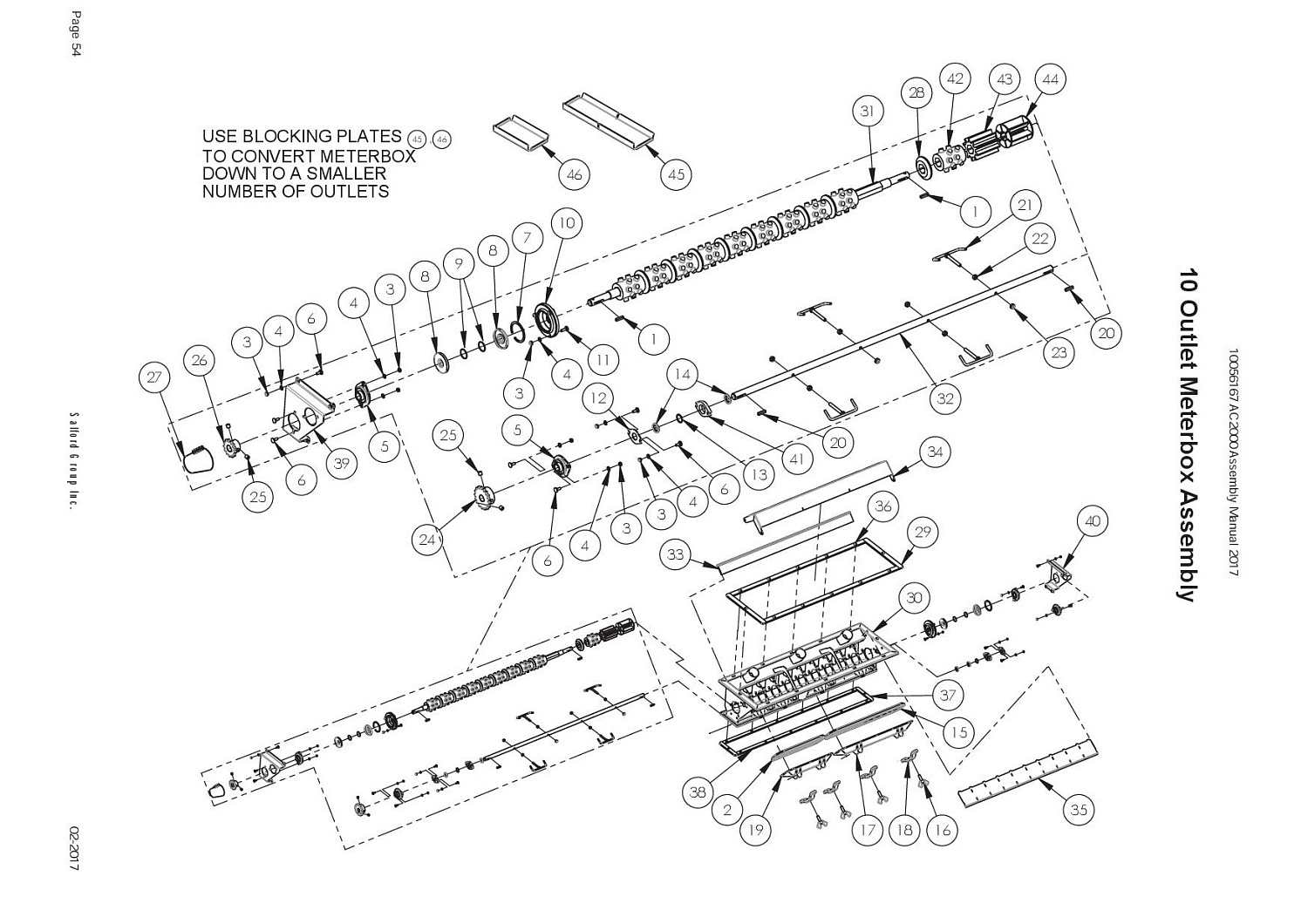 Катушка пальчиковая дозатора высевающего аппарата T00408BJ (10031154)