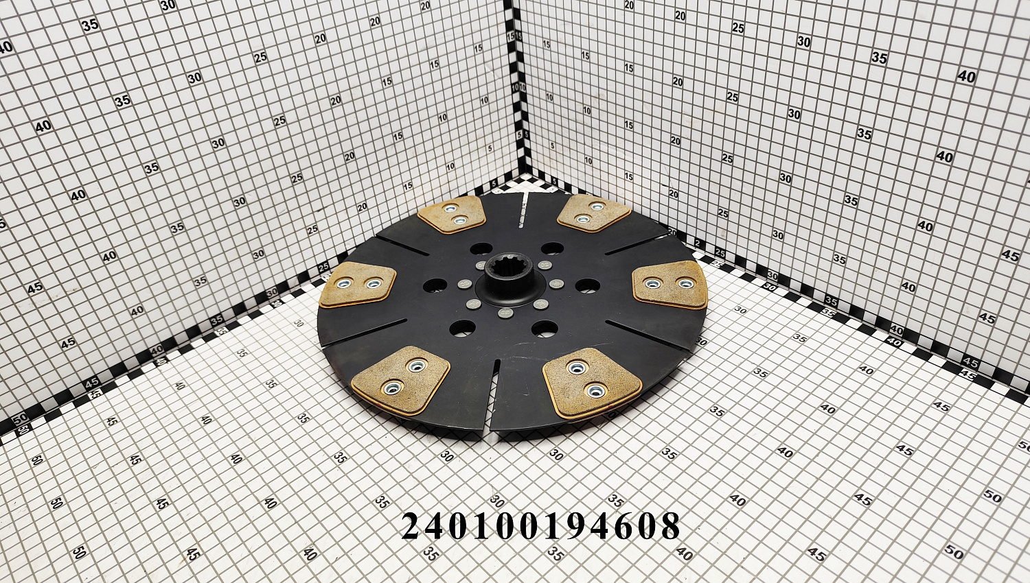 Диск вспомогательной муфты 240100194608 (ZCL100.21.013U)