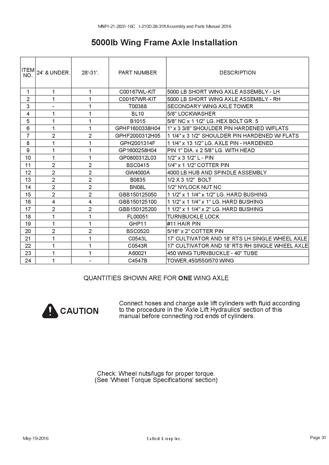 Балансир в сборе правый C00167WR-KIT (10008026) (10008025)