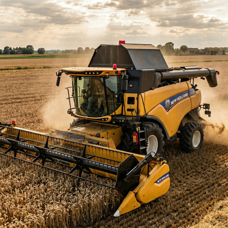 Комбайн самоходный CR7.90  – NEW HOLLAND
