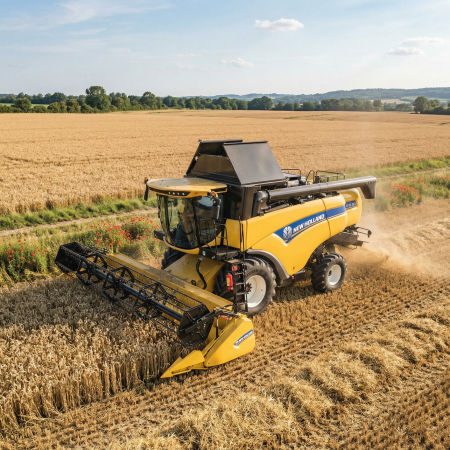 Комбайн самоходный NEW HOLLAND CX6.90 – NEW HOLLAND
