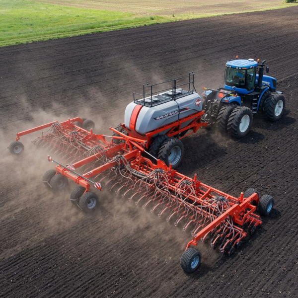 Широкозахватной посевной комплекс минимальной обработки почвы с внесением удобрений ESPRO 12000 RT KUHN