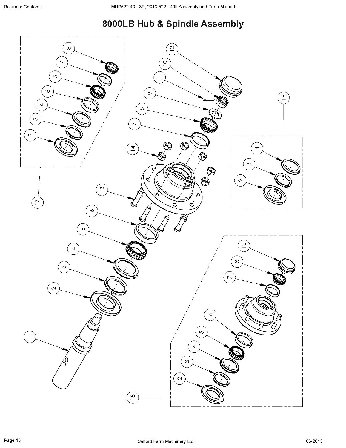 Болт ступицы 5/8"х2" BW1020 (10007775)