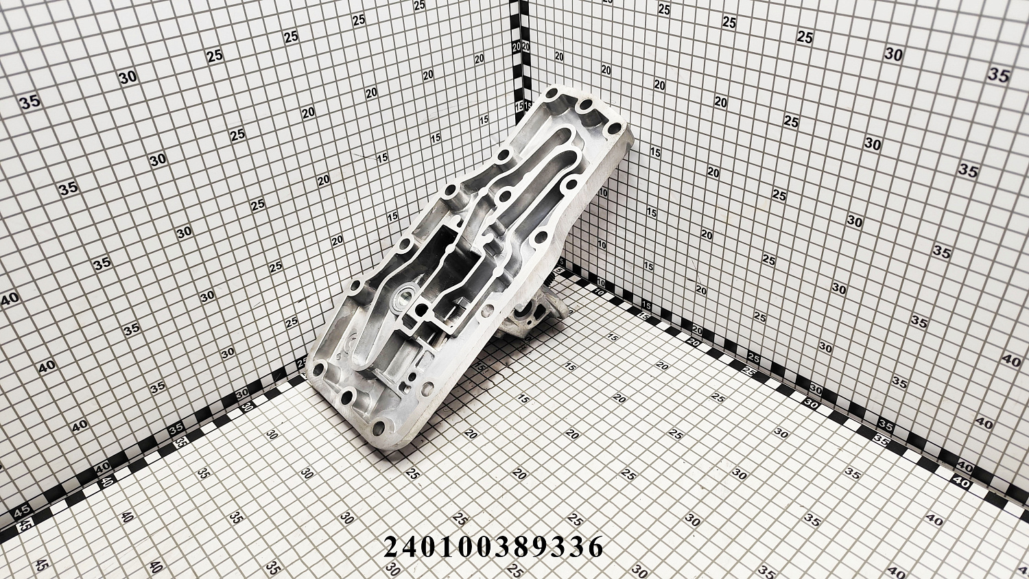 Корпус теплообменника 240100389336 (S00004867 04)