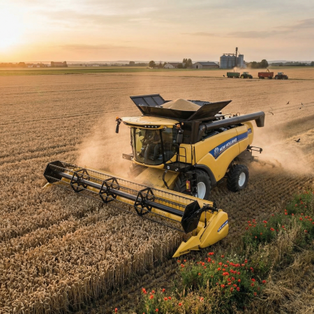 Комбайн самоходный NEW HOLLAND CX6.90 – NEW HOLLAND