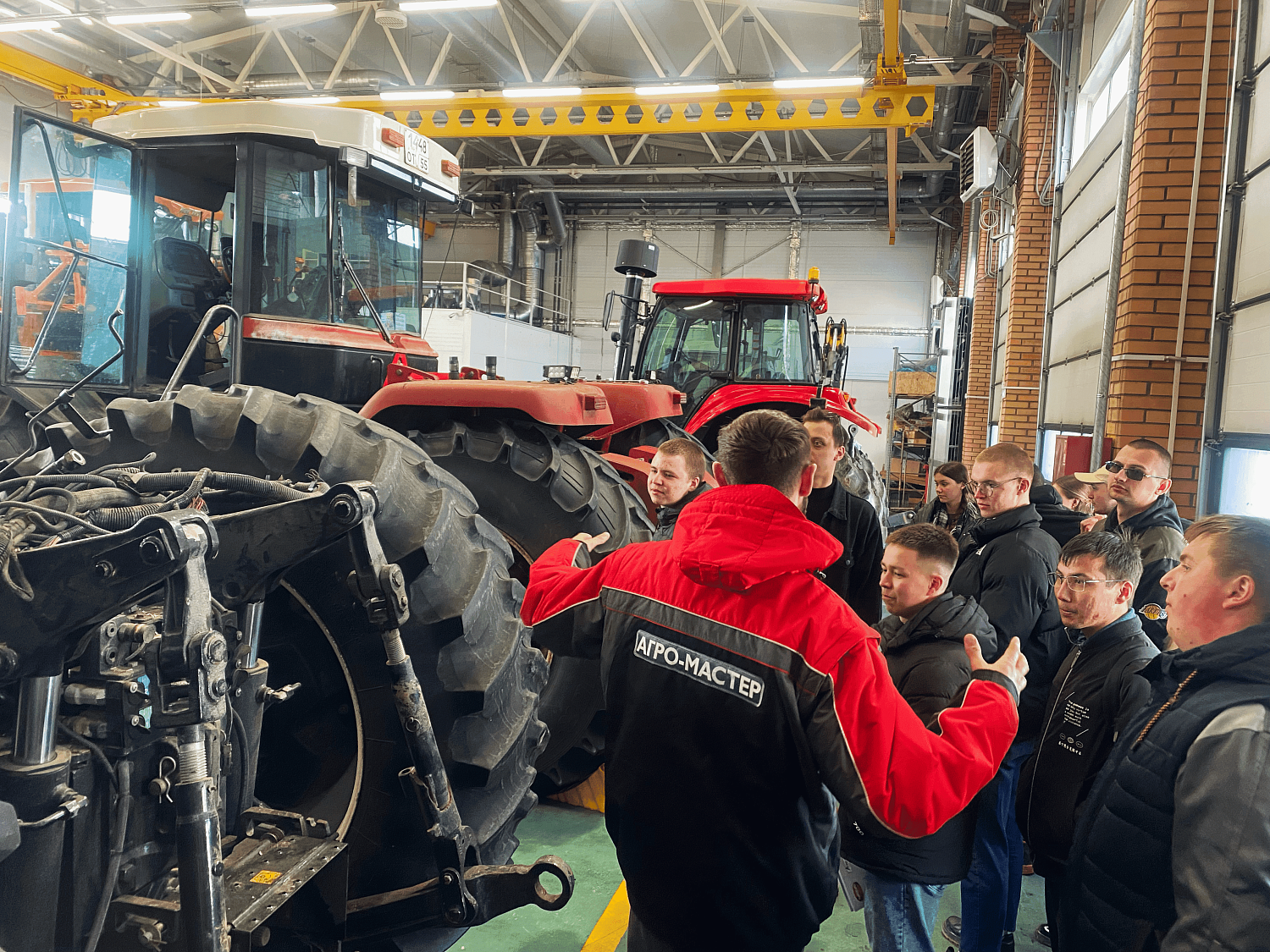 Обзорная экскурсия по “Агро-Мастер” для студентов ОмГАУ